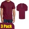 Gildan Unisex Heavy Cotton T-Shirts for Crafting, Maroon Multi-Pack Choices DIY Project Bundle